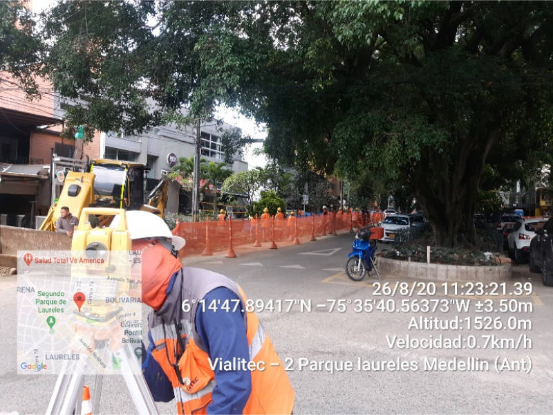 INTERVENTORÍA de obra REMODELACIÓN segundo parque de laureles y avenida JARDÍN y parques adicionales.